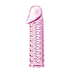 Насадка на пеніс Baile Male-Wear Net Sleeve, 11.7 см (рожевий)