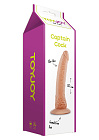 Фаллоимитатор Captain Cock, 20 см (телесный)