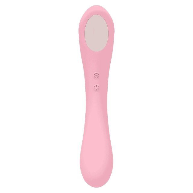 Bezdotykowy stymulator łechtaczki z wibracjami Femintimate Daisy Massager (różowy)