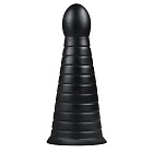 Korek analny Buttr Devil Dog Butt Plug, 25,9 cm (czarny)