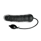 Dildo Master Series Primal Inflatable, 21,5 cm (czarny)