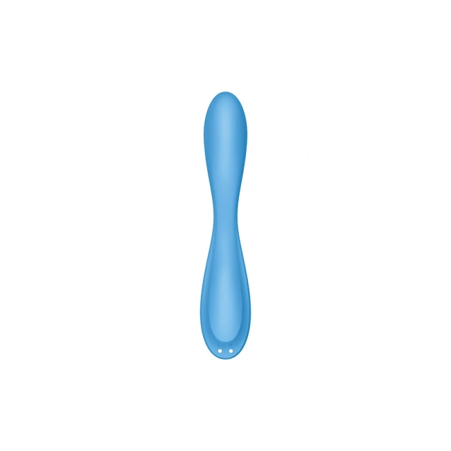 Вибратор Satisfyer G-Spot Flex 4+ Connect App, 19.5 см (голубой)