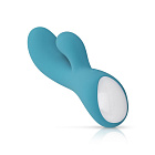 Вибратор-кролик Cala Azul Martina I Rabbit Vibrator, 18 см (бирюзовый)