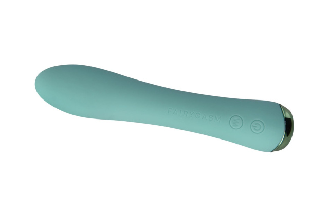 Wibrator FairyGasm WowGenie, 17,5 cm (zielony)