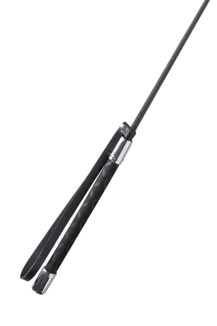 Fetish Tentation Black Whip - Szpicruta, Czarny, 71 cm