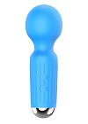 Вибромассажер Boss Series Rechargeable, 11 см (голубой)
