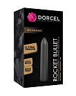 Mini wibrator Dorcel Rocket Bullet, 8,7 cm (czarny)