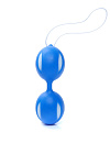 Вагинальные шарики Boss Series Smartballs, 19 см (синий)