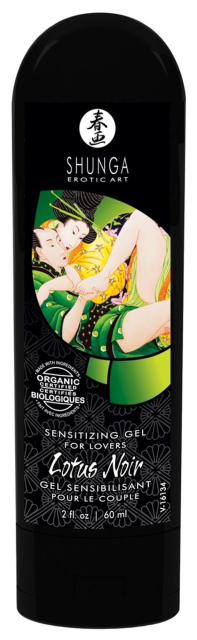 Збуджувальний гель унісекс Shunga Lotus Noir, 60 мл