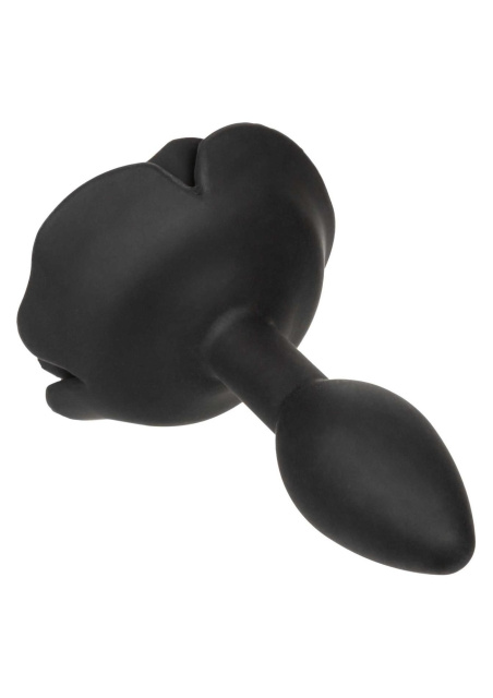 CalExotics Rose Anal Plug - Korek analny, Czarny, 7.5 cm, S