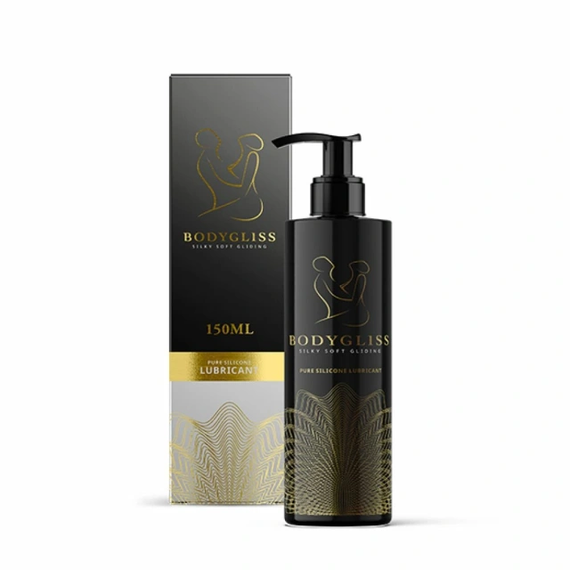 Bodygliss Silky Soft Gliding - Lubrykant na bazie silikonu, Bezzapachowy, 150 ml
