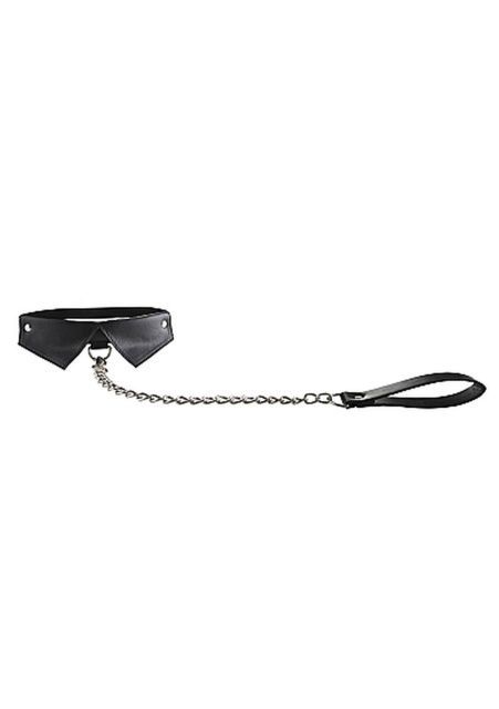 Ошейник с поводком Ouch! Exclusive Collar & Leash (черный)