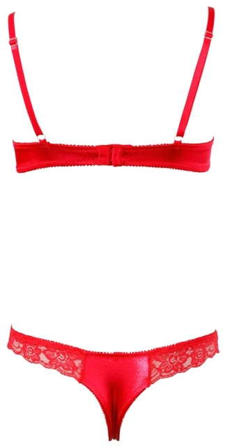 Cottelli LINGERIE Half-cup Bra Set - Komplet bielizny, 85B