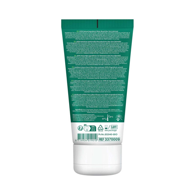 EasyGlide Bio & Natural Aloe Vera - Lubrykant na bazie wody, Bezzapachowy, 100 ml
