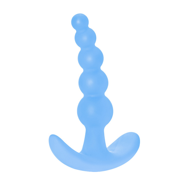 Lola Games Bubbles Anal Plug - Korek analny, Niebieski, 11.5 cm