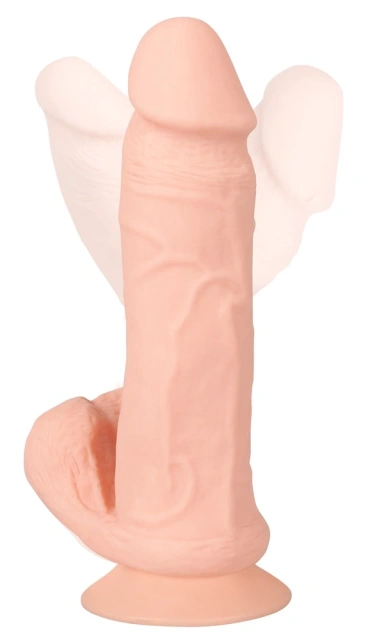Nature Skin Bendable RC - Wibrator, W kolorze cielistym, 20.8 cm