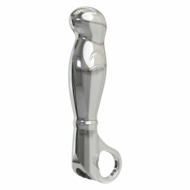 Nexus Fortis - Stymulator prostaty, Srebro, 15 cm