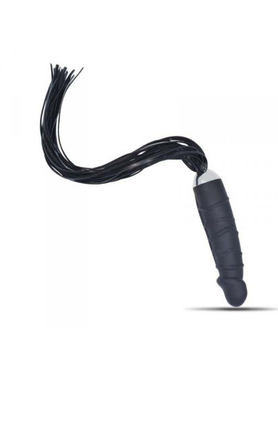 Toyz4lovers Real Anal Whip Small - Korek analny, Czarny, 15.5 cm
