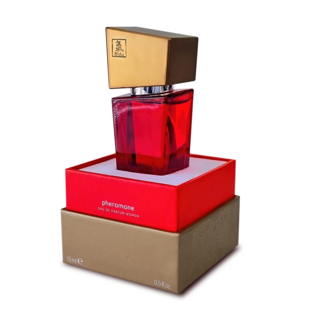 Духи для женщин с феромонами Shiatsu Pheromone Fragrance Women Red, 15 мл