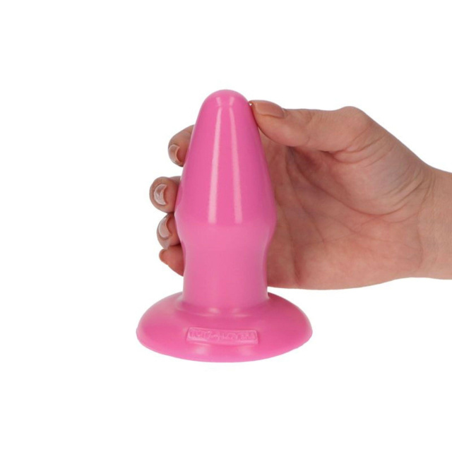 Toyz4lovers Milo - Korek analny, Różowy, 9.5 cm