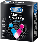Durex Mutual Pleasure - Prezerwatywy, Przezroczysty, 18 cm