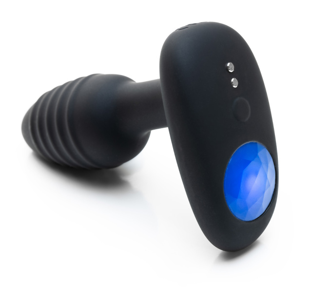 Анальна пробка Kiiroo OhMiBod Lumen, 10,1 см (чорний)