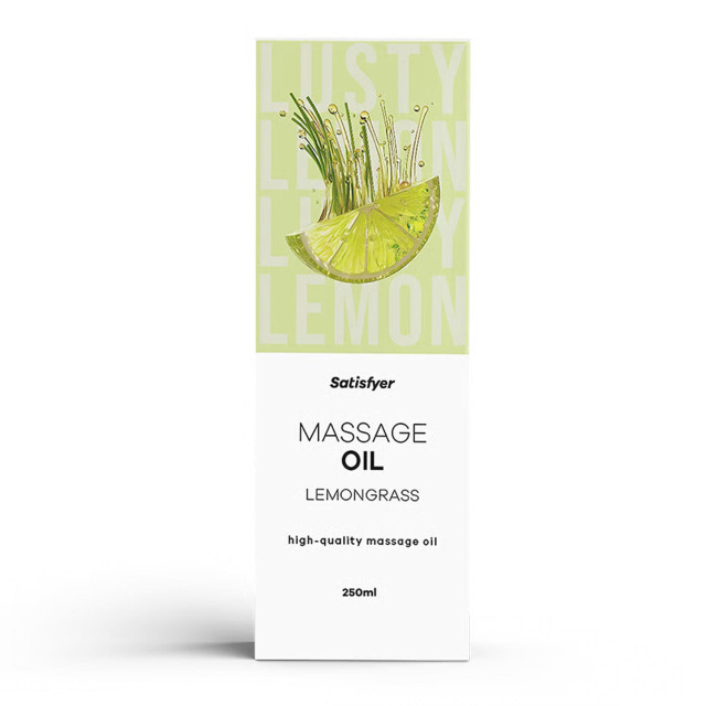 Массажное масло Satisfyer Lemongrass, 250 мл