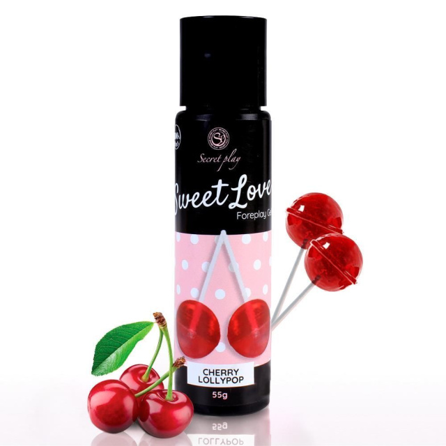 Гель на водній основі Secret Play Foreplay Gel Sweet Love вишня, 55 мл