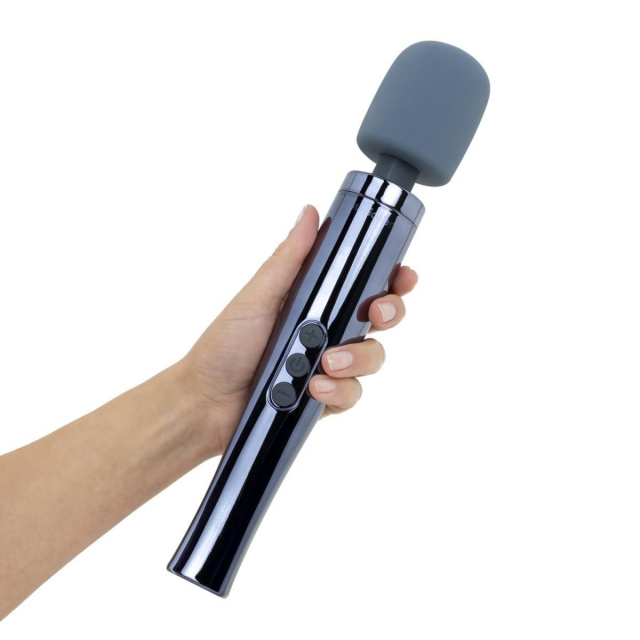 Вібромасажер EasyToys MyMagicWand, 33 см (сірий)