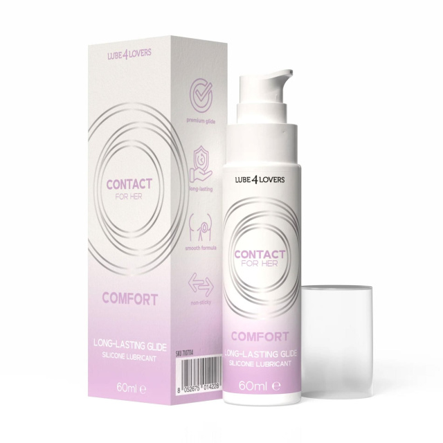 Lube4lovers Anale Silicone Comfort - Lubrykant analny, 60 ml