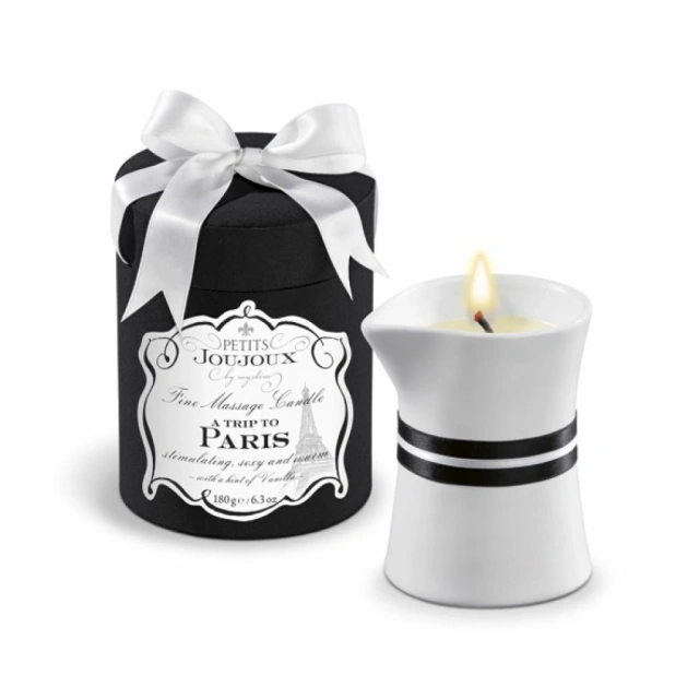 Petits Joujoux Paris - Świeca do masażu, Przezroczysty, Wanilia, 190 ml