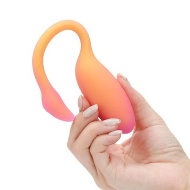 Віброяйце Magic Motion Flamingo Max, 11 см (помаранчевий)