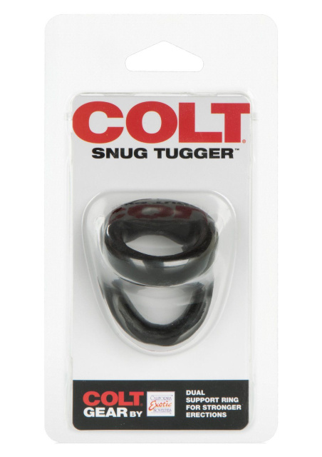 Эрекционное кольцо Calexotics Colt Snug Tugger, 6.2 см (черный)