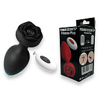 Power Escorts Princess Plug - Korek analny, Czarny, 10.3 cm