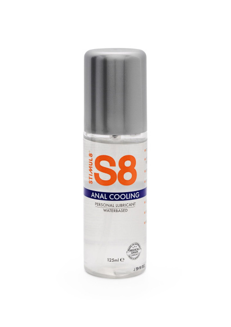 Stimul8 S8 Cooling Anal Lube - Lubrykant na bazie wody, 125 ml