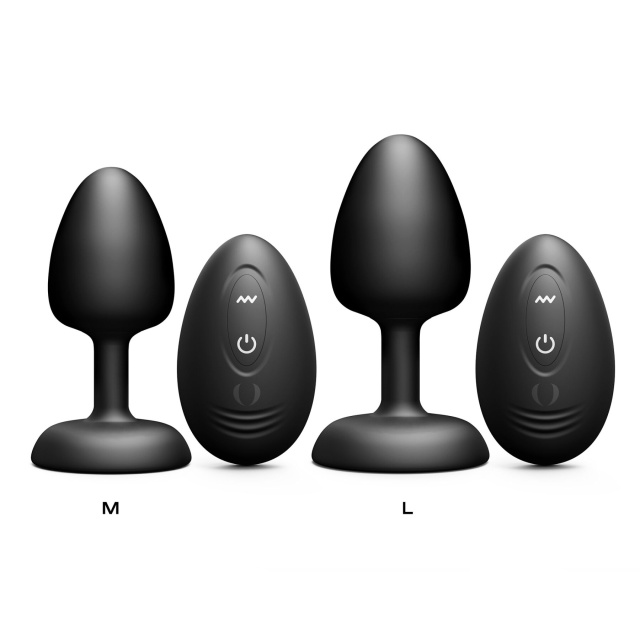 Dorcel Geisha Plug Infinite - Korek analny, Czarny, 8.5 cm, M