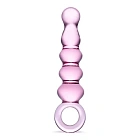 Szklane koraliki analne Glas Quintessence, 19 cm (różowy)