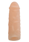 Насадка на пенис Nature Skin Penis Sleeve, 15,5 см (телесный)