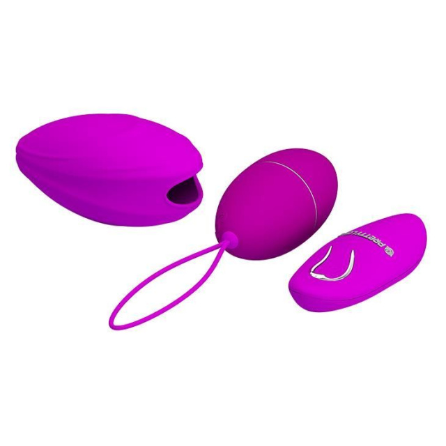 Віброяйце Pretty Love Hyper Egg, 7,4 см (фіолетовий)