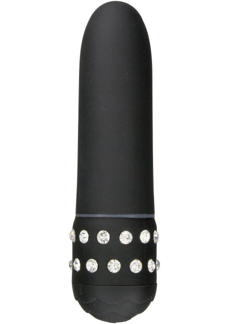 Вібратор ToyJoy Diamond Petit Vibe, 11 см (чорний)