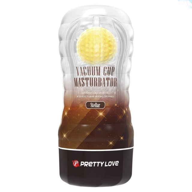 Мастурбатор Pretty Love Vacuum Cup (прозорий)