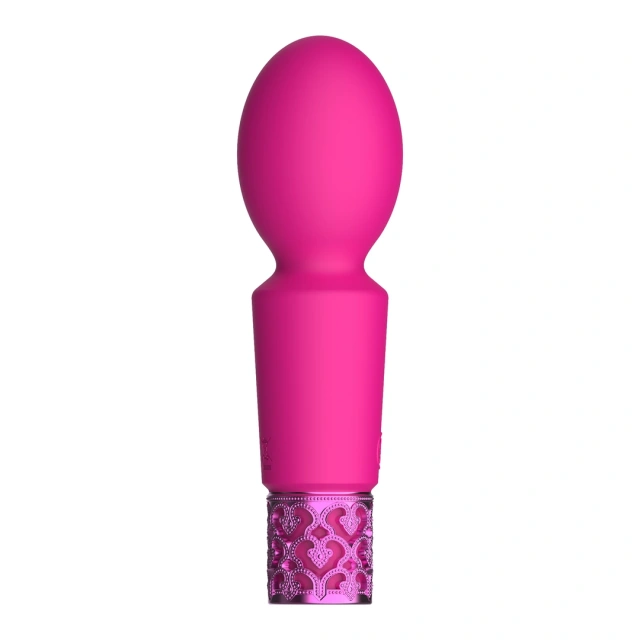 Vibromassager Royal Gems Brilliant, 12 cm (różowy)