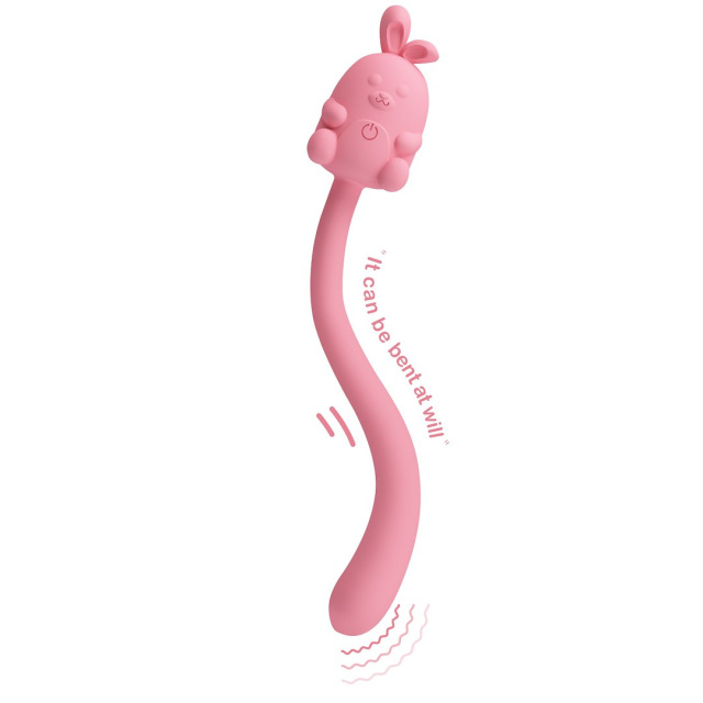 Вібратор Pretty Love Cute Bunny, 14.2 см (рожевий)
