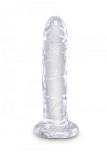 Фаллоимитатор King Cock Clear 6 Inch, 18,4 см (прозрачный)