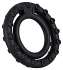 Ерекційне кільце You2Toys Steely Cockring, 3,7 см (чорний)