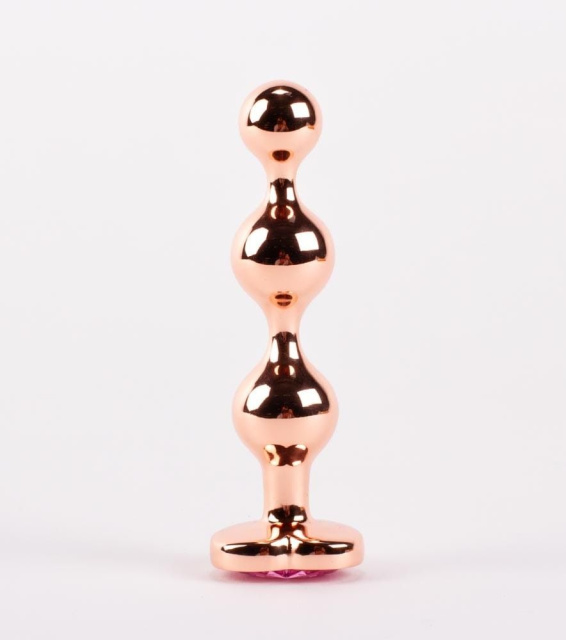 Secret Shine Booty Call - Korek analny, Złoto, 12 cm