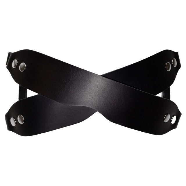 Fetish Provoke Ero Guard - Maska na oczy, Czarny, 26 cm