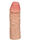 Насадка на пеніс LoveCloneX Gladiator 5.5", 14 см (тілесний)