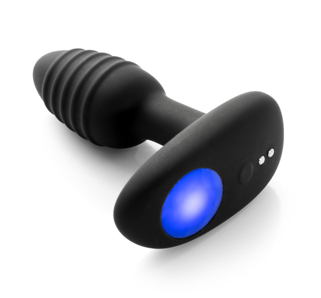 Анальна пробка Kiiroo OhMiBod Lumen, 10,1 см (чорний)