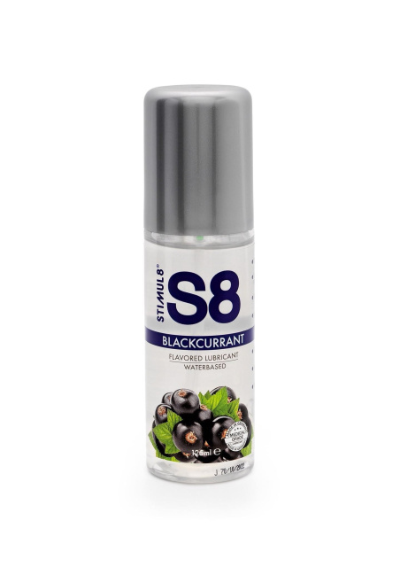 Лубрикант на водній основі Stimul8 Flavored Lube чорна смородина, 125 мл